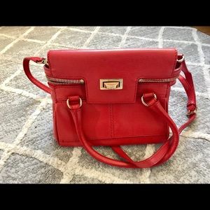 MAX MARA RED HAND BAG/ CROSSBODY BAG/ PURSE